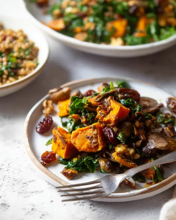 Perfect Roast Pumpkin and Lentil Salad 4 Lentil Salad
