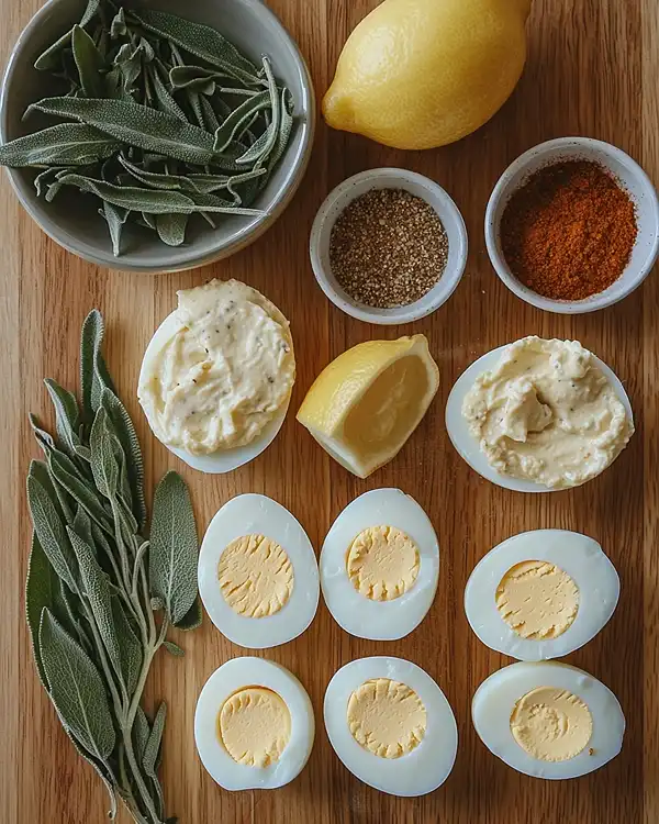 Main ingredients for No Bake Appetizers Thanksgiving