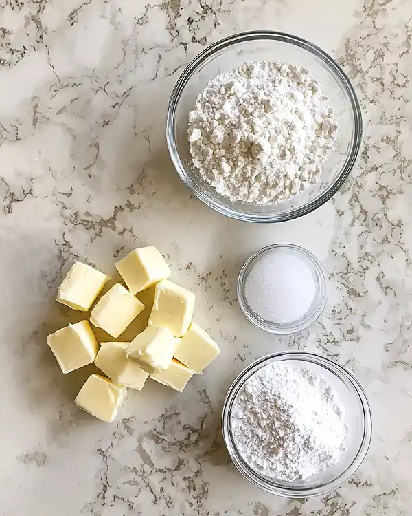Creamy Snowball Treats with Condensed Milk 2 Main ingredients for Snowball Treats with Condensed Milk