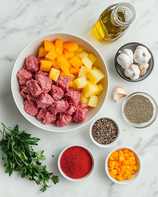 One-Pan Cheesy Meat and Potato Skillet 2 One-pan ground beef and potatoes