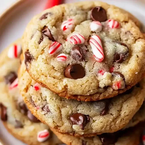 Peppermint Bark Cookie Bites 4 Peppermint Chocolate Chip Cookies