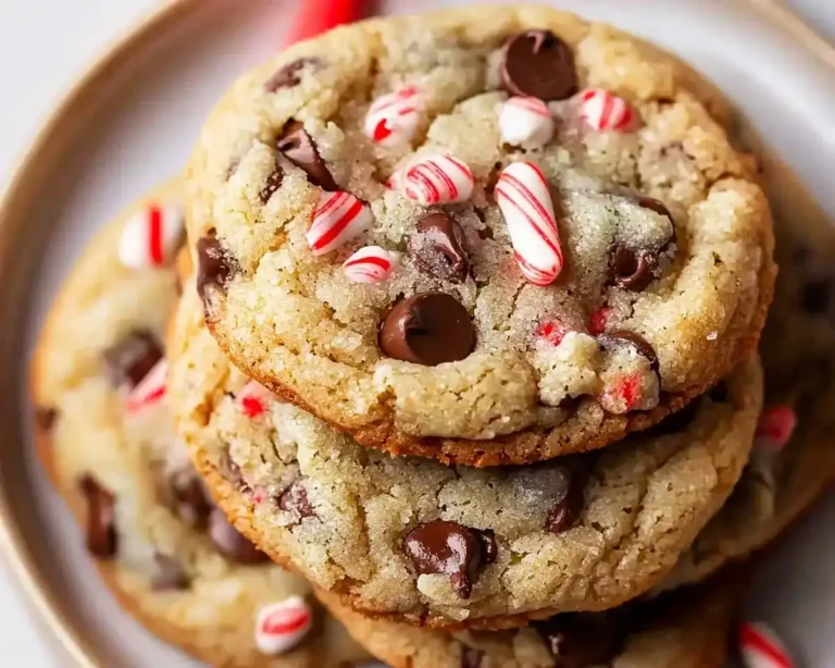 Peppermint Chocolate Chip Cookies