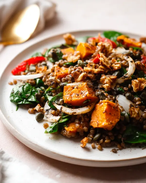 Perfect Roast Pumpkin and Lentil Salad 3 Pumpkin Salad