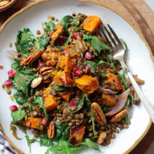 Perfect Roast Pumpkin and Lentil Salad 5 Roast Pumpkin and Lentil Salad