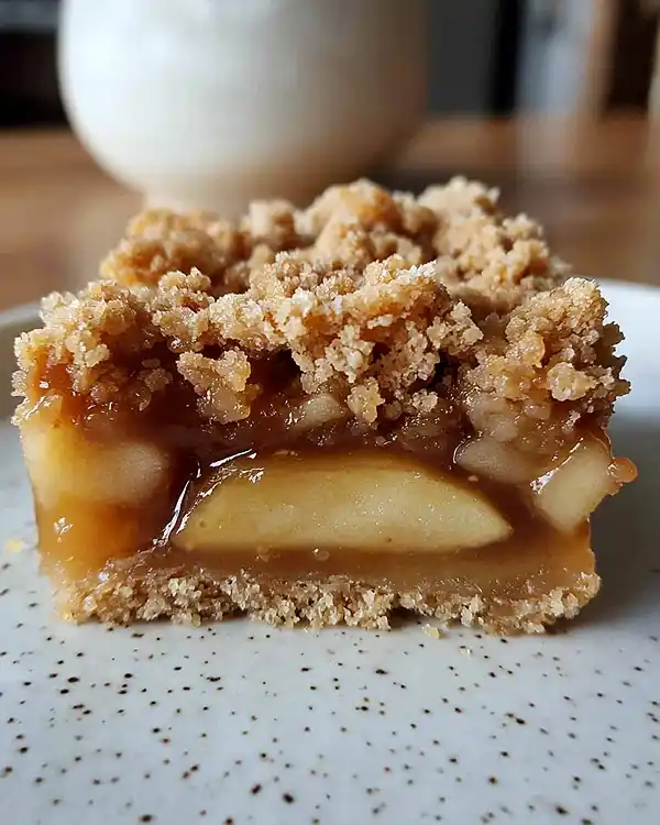 Salted Caramel Apple Bars Recipe
