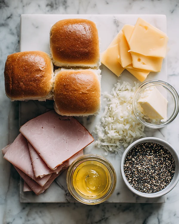 Easy Ham and Havarti Cheese Sliders 2 Slider Recipes