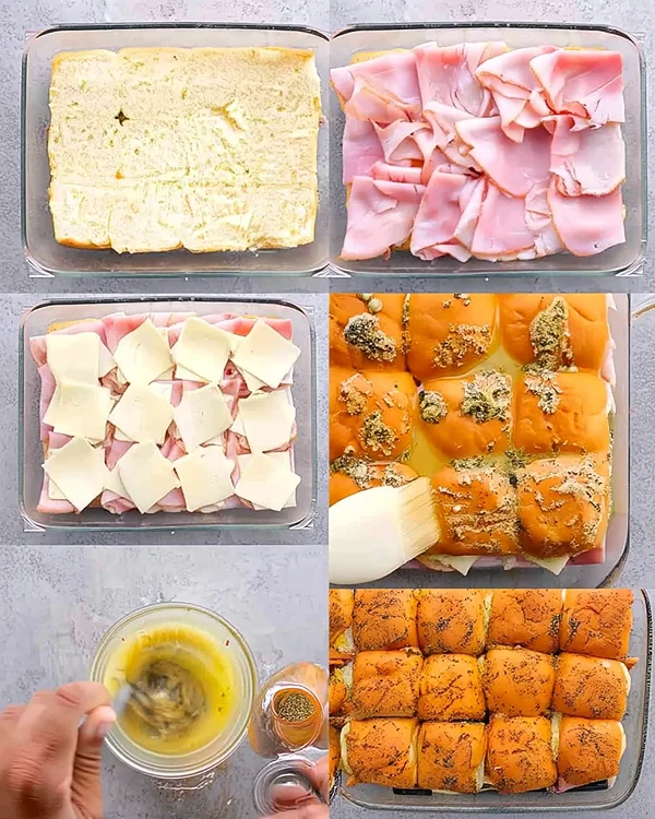Easy Ham and Havarti Cheese Sliders 3 Sliders Recipes Hawaiian Rolls