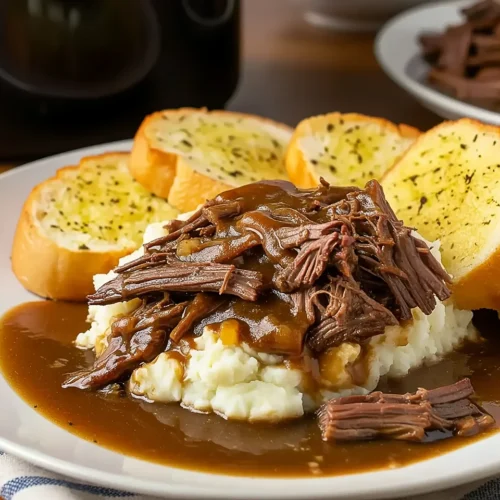 Easy Slow Cooker Beef Manhattan 4 Slow Cooker Beef Manhattan