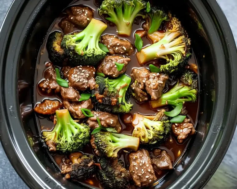 Slow Cooker Beef and Broccoli