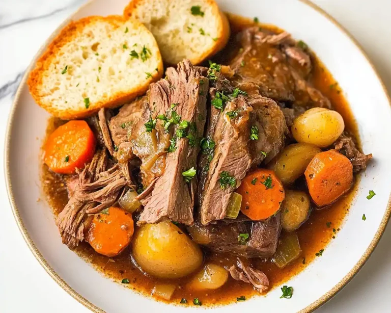 Slow Cooker Pot Roast Recipe