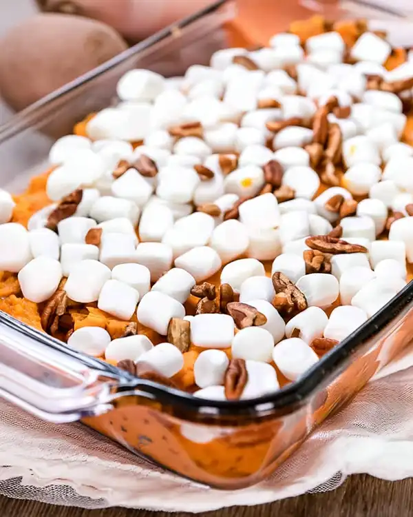 Sweet Potato Casserole with Marshmallows Recipe