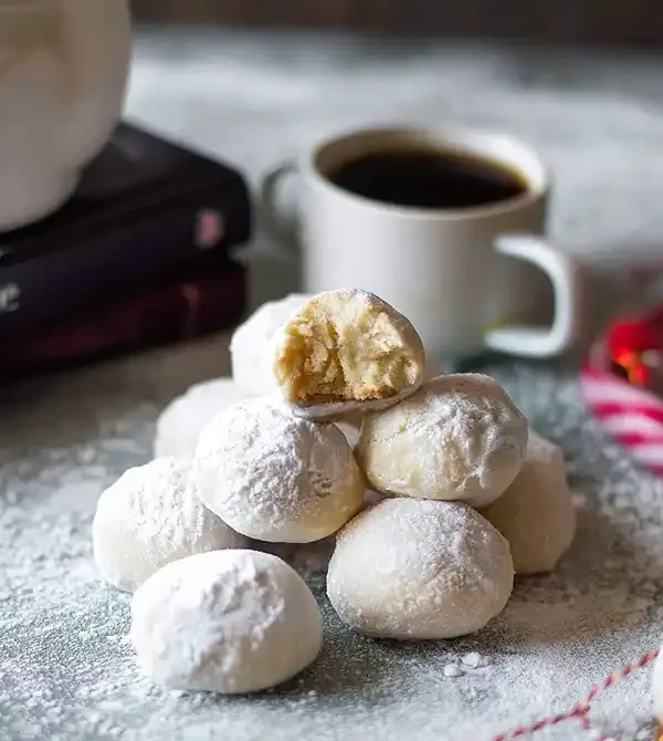 Creamy Snowball Treats with Condensed Milk 3 Sweetened Condensed Milk Snowball Cookies