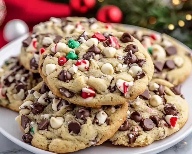 Winter Wonderland Chocolate Chip Christmas Cookies