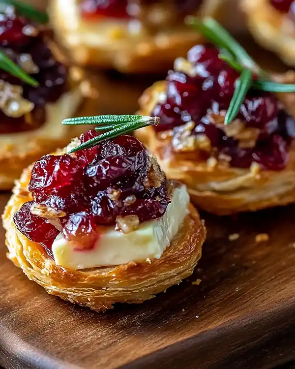 Baked Cranberry Brie Bites 4 Baked Cranberry Brie Recipes