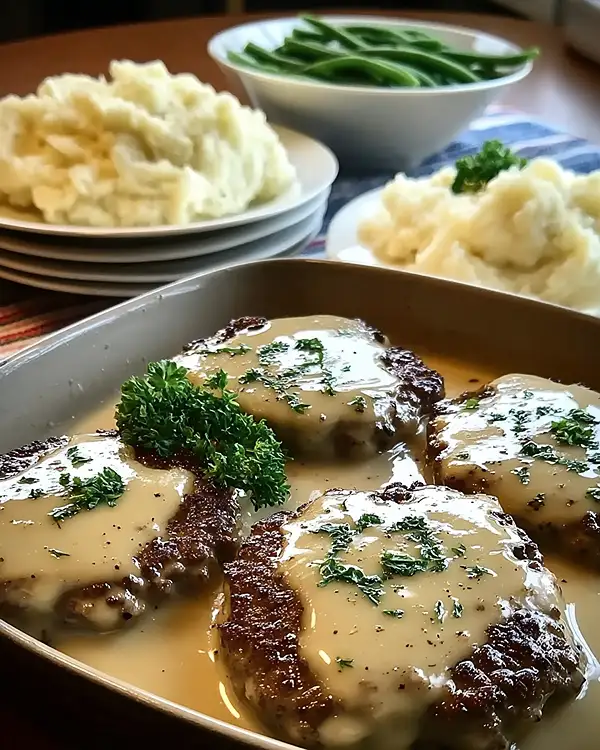 Amish Hamburger Steak Bake Recipe 3 Baked Meats