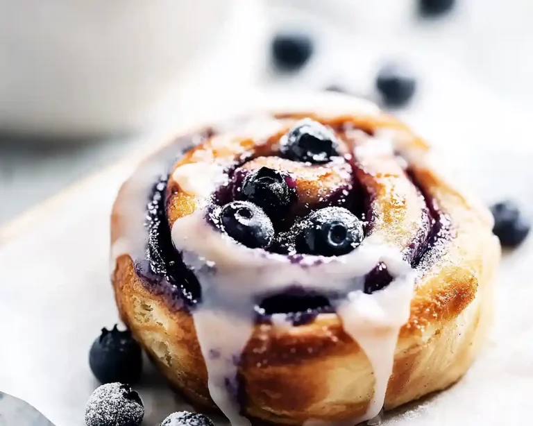 Blueberry Cinnamon Rolls