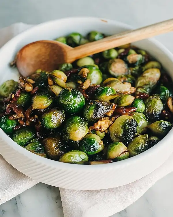 Maple Bourbon Glaze Recipe 4 Bourbon Glazed Brussel Sprouts