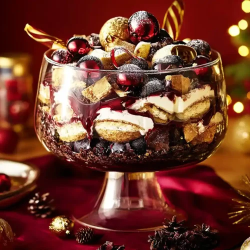 Christmas Black Forest Trifle 2 Christmas Black Forest Trifle