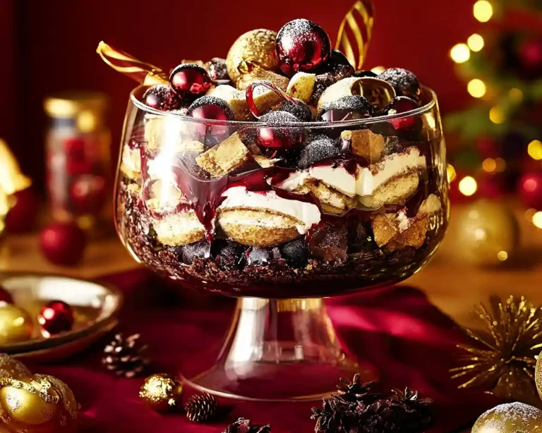 Christmas Black Forest Trifle