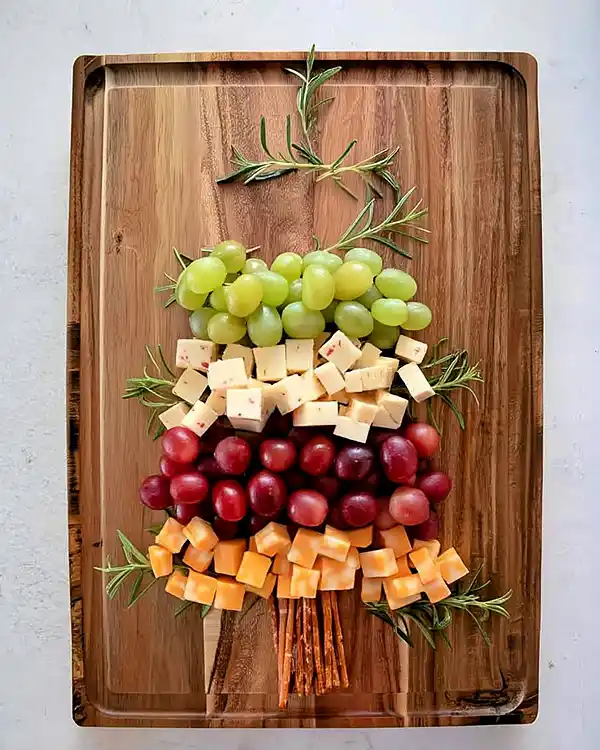 Christmas Tree Shaped Charcuterie 2 Christmas Cheese Boards