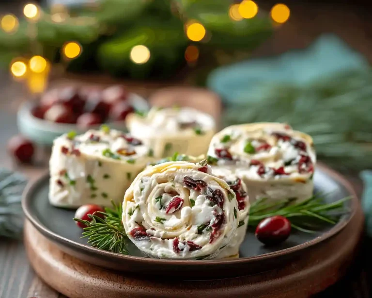Christmas Cranberry Roll Ups