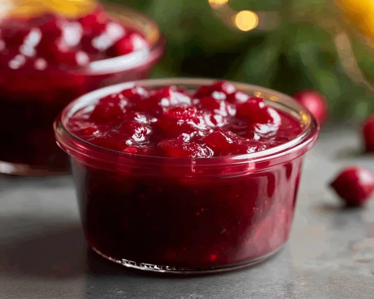 Christmas Cranberry Sauce