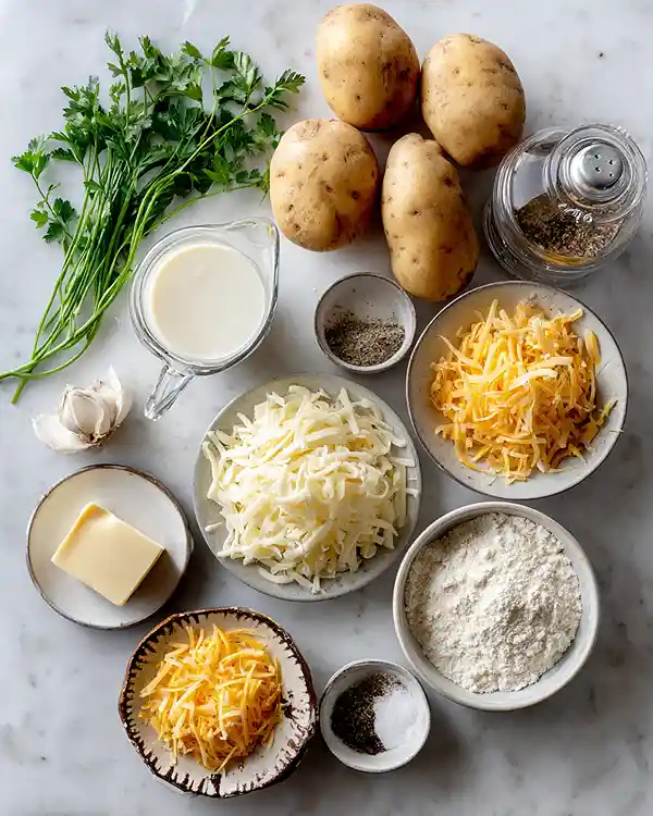 Cheesy Scalloped Potatoes 3 Christmas Food Dinner