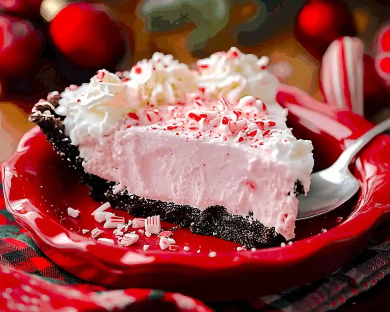 Christmas Peppermint Pie