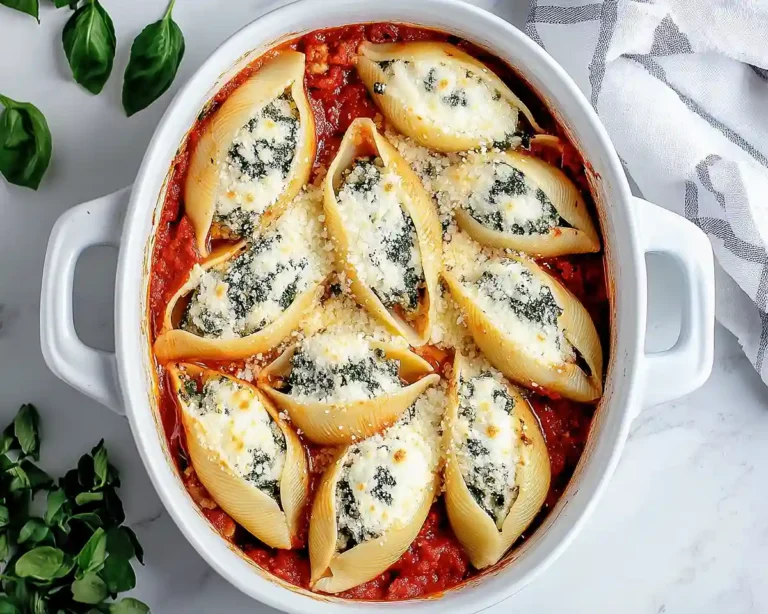 Christmas Stuffed Shells Recipe