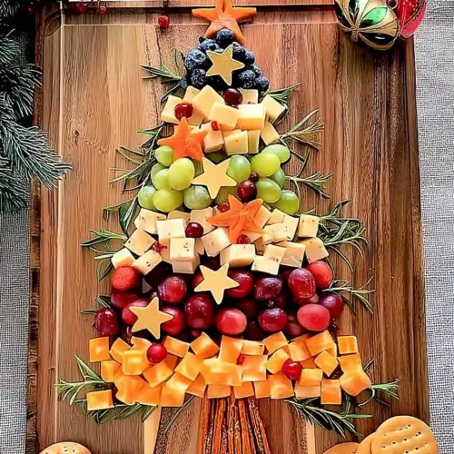 Christmas Tree Shaped Charcuterie 3 Christmas Tree Shaped Charcuterie
