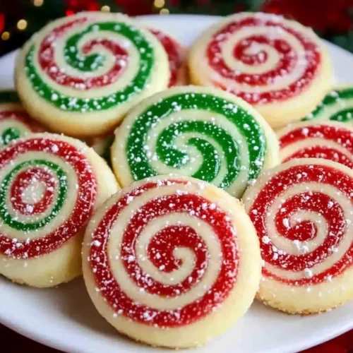 Christmas cookie pinwheels