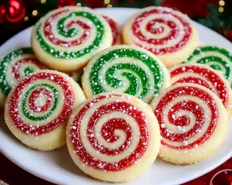 Christmas cookie pinwheels