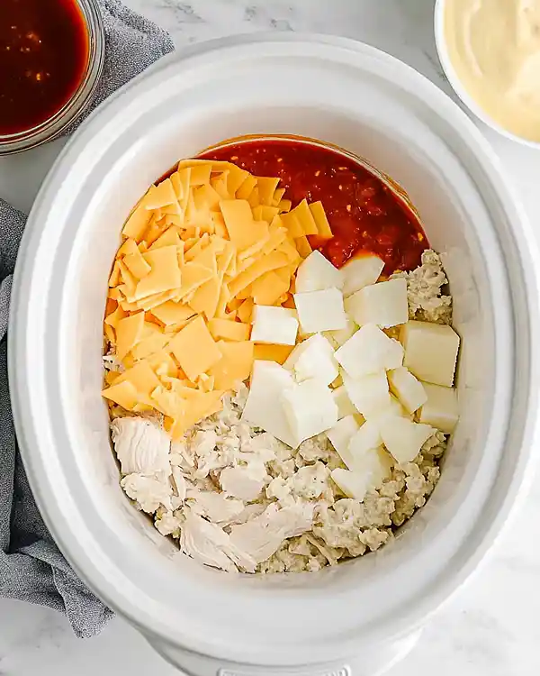 Buffalo Chicken Dip in a Crock Pot 4 Crockpot Chicken Dips For Parties
