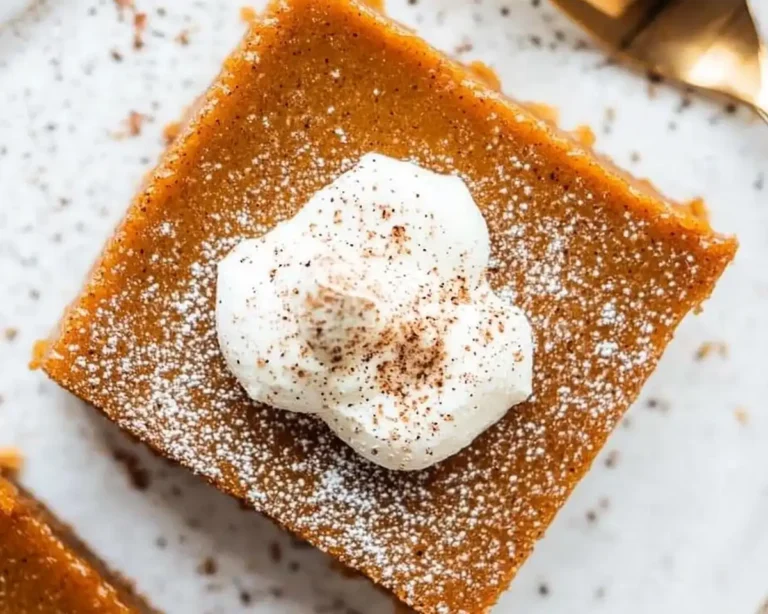 Dairy-Free Pumpkin Pie Bars Recipe