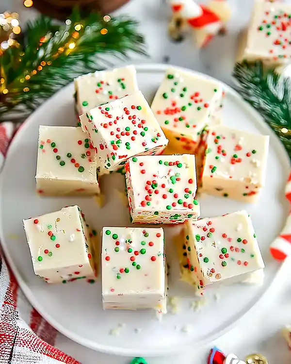 Easy Sugar Cookie Christmas Fudge 4 Easy Christmas Cookie Fudge