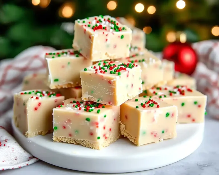 Easy Sugar Cookie Christmas Fudge