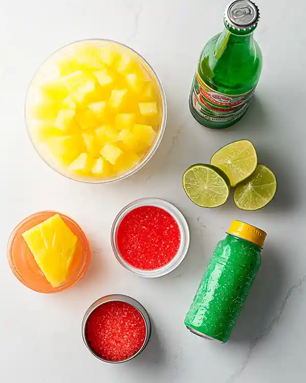 Grinch Punch Recipe 3 Grinch-themed Cocktail With Green Rim