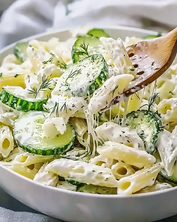 Healthy Cucumber Pasta Salad