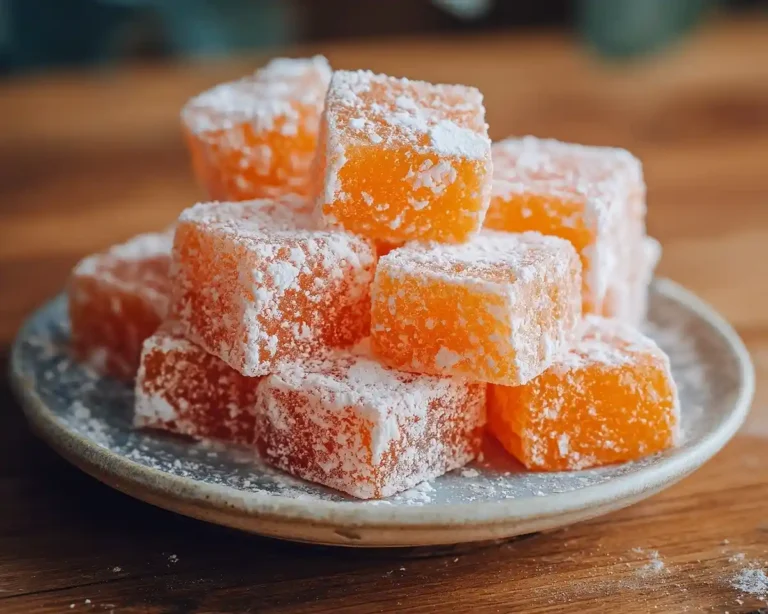 Homemade Orange Candy