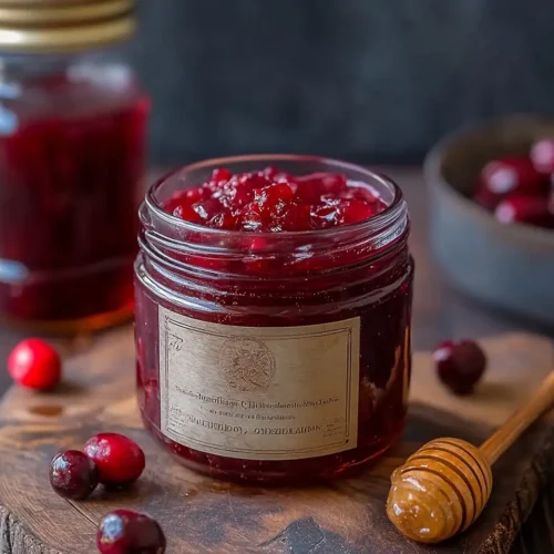 Honey Bourbon Cranberry Sauce 5 Honey Bourbon Cranberry Sauce