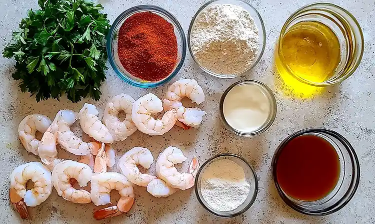 Honey Fried Shrimp Recipe 3 Main ingredients for Honey Fried Shrimp Recipe