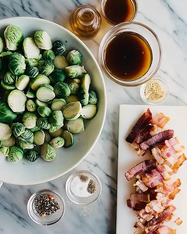 Maple Bourbon Glaze Recipe 3 Maple Bacon Roasted Brussel Sprouts