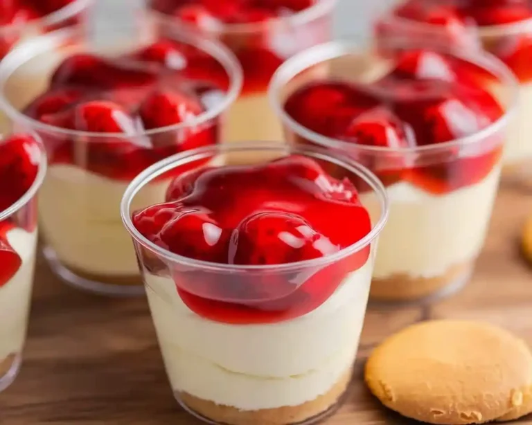 No Bake Cheesecake Cups