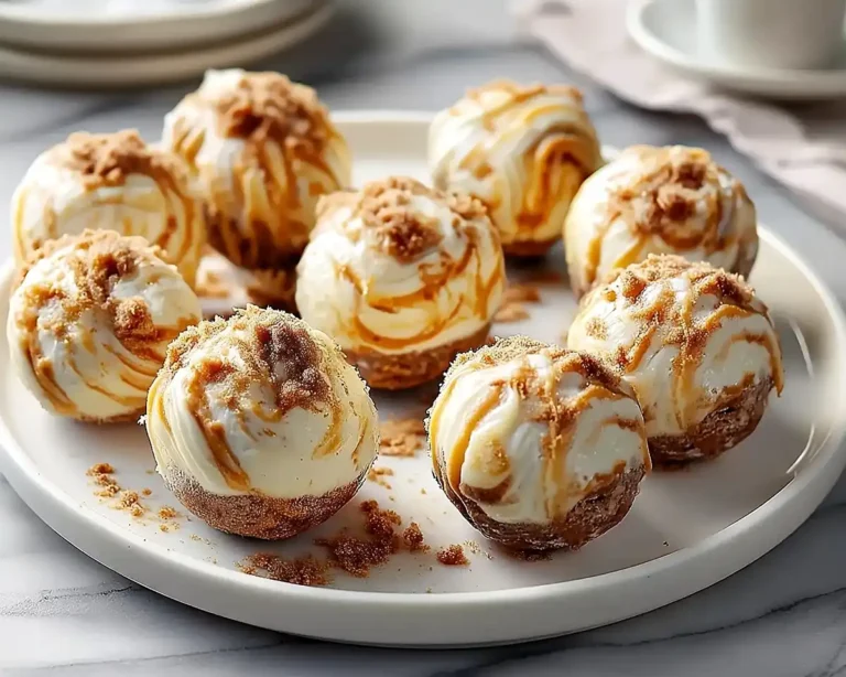 No Bake Pumpkin Cheesecake Balls