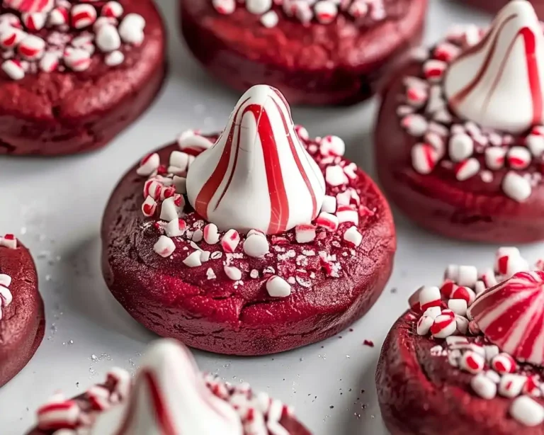 Peppermint Red Velvet Blossoms