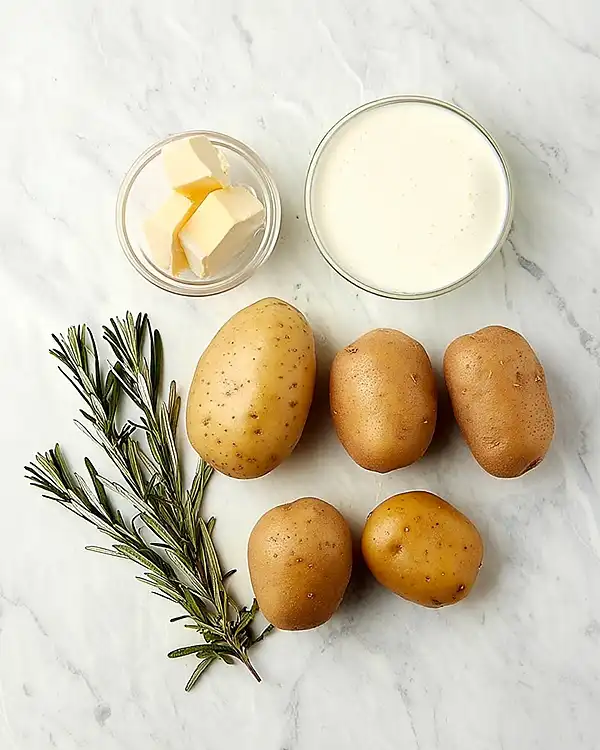 Rosemary Garlic Mashed Potatoes 3 Potato Recipes Thanksgiving