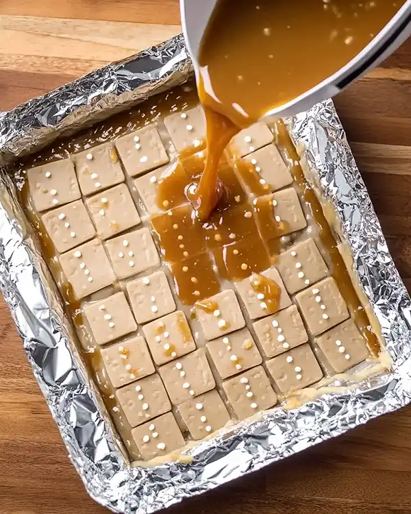 Christmas Crack (Saltine Bark) 4 Praline Christmas Bark