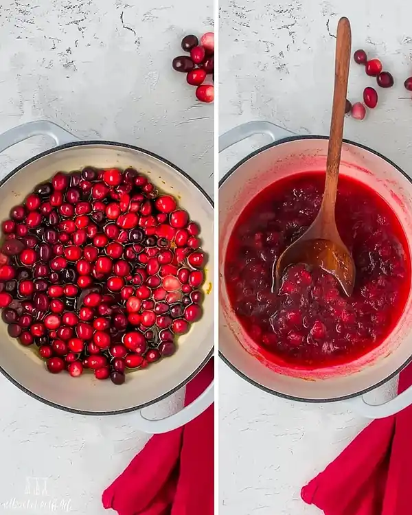 Cranberry Orange Sauce 3 Preparing Cranberry And Orange Sauce