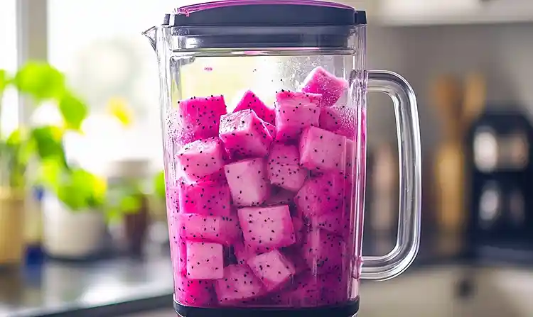 Dragon Fruit Juice Recipe 3 Preparing Dragon Fruit Cocktail