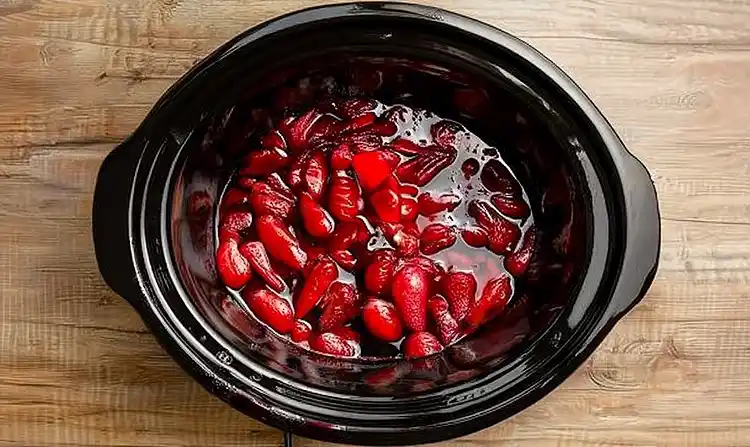 Slow Cooker Strawberry Butter 5 Preparing Slow Cooker Strawberry Butter